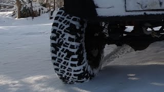 BFGOODRICH KM3 MT MUD TERRAIN OFF ROAD TIRE test SNOWICEMUD❌HOW IS IT❓SNOWICE GRIP❓ cold [upl. by Ursola]