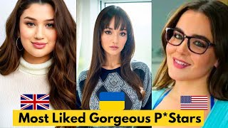 Top 10 Most Liked Gorgeous Prnstars in 2024 [upl. by Oiled]