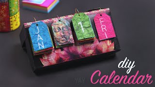 DIY Calendar 2024  Calendar Craft Ideas  DIY Calendar [upl. by Ianteen]