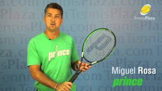 Prince Tour 95 Tennis Racquet Review  Tennis Plaza [upl. by Ruamaj]