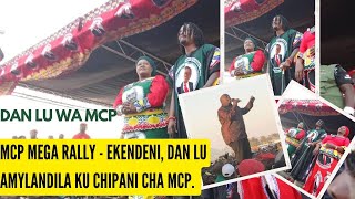 MCP MEGA RALLY  EKWENDENI DAN LU AMULANDILA KU CHIPANI CHA MCP Chimwendo Banda 21 September 2024 [upl. by Napas]