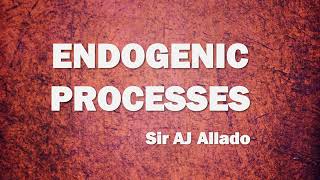 ENDOGENIC PROCESSES Part 1  Earth and Life Made Easy  Teacher AJ [upl. by Claretta]