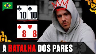 Batalha dos Pares 🔥♠️ PokerStars Brasil [upl. by Horwitz]