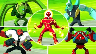 TODAS LAS TRANSFORMACIONES Y ULTIMATES  BEN 10 [upl. by Llenet820]