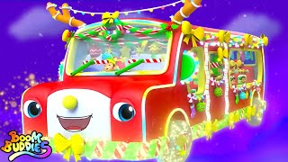 Weihnachts Bus Musik für Kinder und Kindergartenvideos auf Englisch [upl. by Akeyla29]