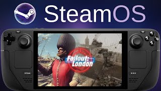 Fallout London Lutris  Steam Deck  Steam OS 36 [upl. by Pokorny689]