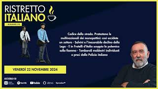 Ristretto Italiano  22 novembre 2024 [upl. by Rosdniw]