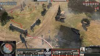 GCS2 Grand Final Epic is an understatement These players go to WAR Company of Heroes 2 [upl. by Nnorahs]