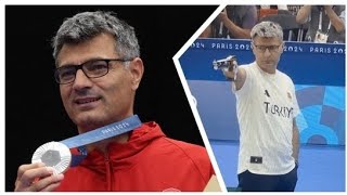 Yusif Dekic of Turkey Goes Viral Internet Calls him Hitman of Olympics 51 yrs old Wins Silver [upl. by Eamaj]