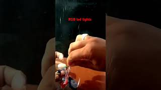 RGB led lights shoorts youtubeshooter [upl. by Gorrono964]