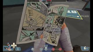 TF2 Homerunners Hobby what is scout reading [upl. by Avirt]