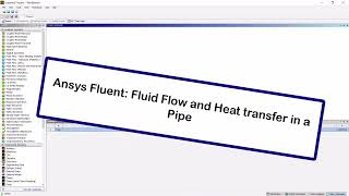 Ansys Fluent Fluid Flow and Heat Transfer in a Pipe [upl. by Aikkin754]