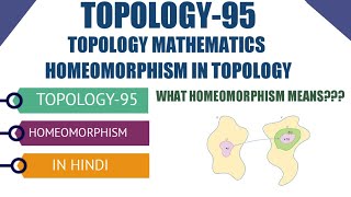 Homeomorphism Topology  what is homeomorphism  Homeomorphism in topological space [upl. by Ackerley]