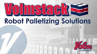 Volmstack Robot Palletizing [upl. by Halbeib]