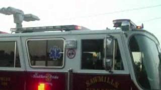 Squad 408  Sawmills Fire Department [upl. by Ashwell]