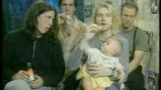 Nirvana interview  1993 MTV VMAs [upl. by Asilehs]