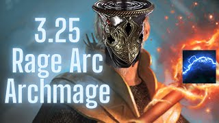 PoE  325  Rage Arc Archmage  Build Showcase [upl. by Kroll475]