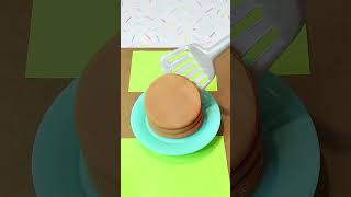 PlayDoh Pancakes Lets Make PlayDoh Food [upl. by Sybyl]