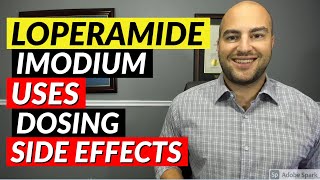 Loperamide Imodium  Uses Dosing Side Effects  Pharmacist Review [upl. by Haisi866]