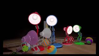 Luxo Jr The Movie STOP WATCHING THIS THIS IS FOR PIXARFAN8695 NOT MINE [upl. by Hinman]