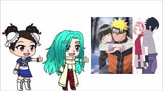 Me and valerieseragakiaudrey Gives Naruto X Hinata and Sasuke Charasuke X Sakura a Thumbs Up [upl. by Kcyrred]