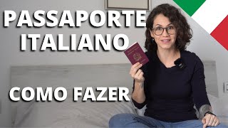 COMO FAZER O PASSAPORTE ITALIANO NA ITÁLIA PASSO A PASSO [upl. by Gehman]