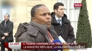 Christiane Taubira riposte face à Gérald Darmanin [upl. by Llerrej]