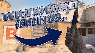 THE BEST M9 BAYONET SKINS IN CS2  MARBLE FADE HAS CHANGED 💫 [upl. by Matronna823]