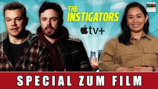 THE INSTIGATORS  Matt Damon Casey Affleck und Hong Chau im Interview [upl. by Berl]