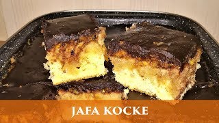 Jafa kocke Jafa kolač Mera na kašiku Sočan i osvežavajući kolač kome je teško odoleti [upl. by Janicki553]