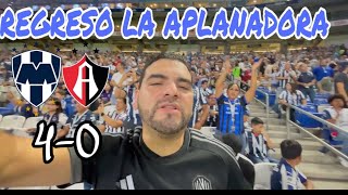 APLASTAMOS AL CHAFLAS  Rayados 40 Atlas J15 Liga mx [upl. by Ayatnahs]