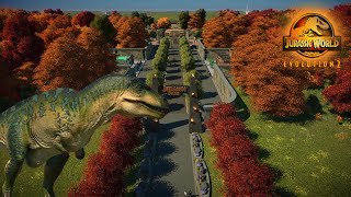 BUILDING AN ACROCANTHOSAURUS EXHIBIT  Jurassic World Evolution 2 Exhibit Build [upl. by Sethi]