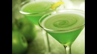 How to make a sour apple martini [upl. by Arfihs]