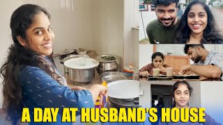 A Day in my Life at Husband’s House After Wedding ❤️  അമലിന്റെ വീട്ടിലെ എന്റെ ഒരു ദിവസം  Pullothi [upl. by Sirenay]