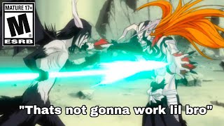 ICHIGO VS ULQUIORRA WAS NOT FAIR [upl. by Cirenoj]