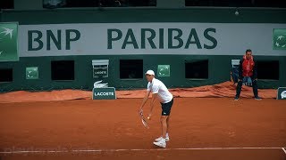 Ivo Karlovic Practice [upl. by Zat565]