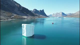 Global Surveyor sailing East Greenland in August 2023 [upl. by Imarej]