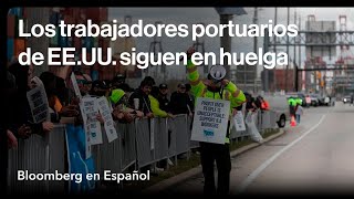 Huelga de los trabajadores portuarios estadounidenses Medición del coste económico [upl. by Ayotan]