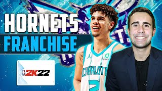 NBA 2K22 Charlotte Hornets GM Mode Ep 1  Building Around LaMelo Ball [upl. by Niran554]