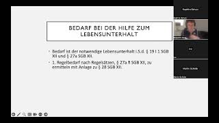 WS 2324 Tutorium 3 SGB XII Stunde 23 und Scheidung Teil 23 [upl. by Esorbma]