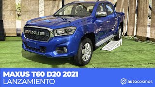 Lanzamiento en Chile Maxus T60 D20 2021 [upl. by Htebazle]