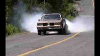 Cutlass Burnout SBC 421 stroker [upl. by Yetak771]