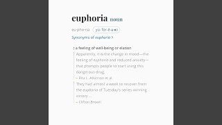 euphoria [upl. by Leonore]