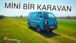 MİNİ KARAVAN YAPIMI SUZUKİ CARRY Benim Küçük Evim CAMPERVAN [upl. by Zenobia200]