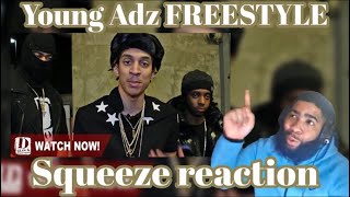 Young Adz  Freestyle  Reaction [upl. by Nnil]