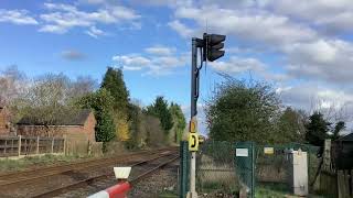 Egginton level crossing 17324 [upl. by Nyrad]