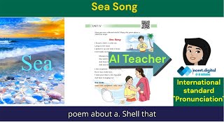 sea song AI Teacher  Read Aloud  class 3 English  Marigold  Moral Story ncert digital [upl. by Emily433]