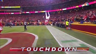 Tyreek Hill DOUBLE BACKFLIP After Scoring A TD  Steelers Vs Chiefs [upl. by Kordula]