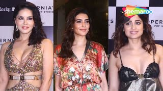 Sunny Leone Kubbra Sait Karishma Tanna amp Others at Pernias Pop Up Studio [upl. by Nnylear968]