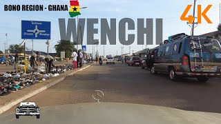 Wenchi Drive Tour in the Bono Region of Ghana 4K [upl. by Rovaert]